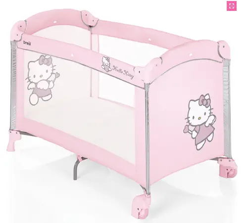 Lit parapluie rose Hello Kitty