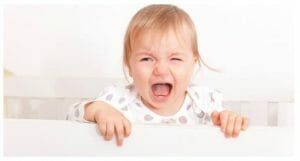 Bébé perturbé durant son sommeil