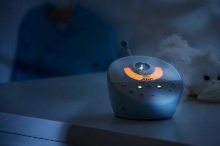 Receiver of a babyphone