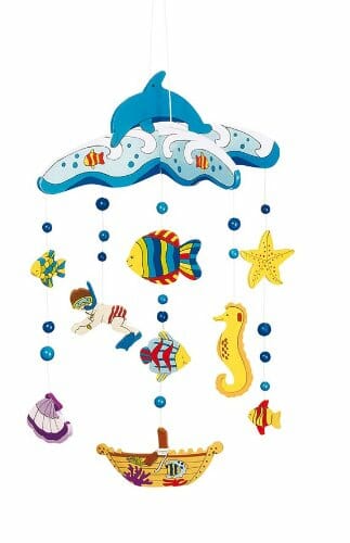 Mobile bébé pas cher Goki sous marine