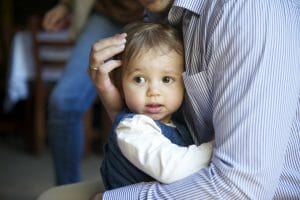 Consoler le bébé pour s'endormir 