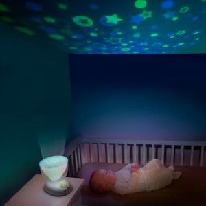 Veilleuse en étoile et couleur pour bébé