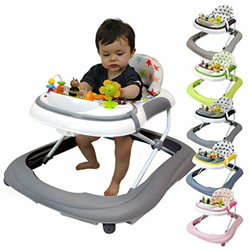 trotteur musical, pliable Monsieur bébé