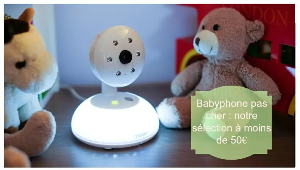 Babyphone pas cher : notre sélection à moins de 50€